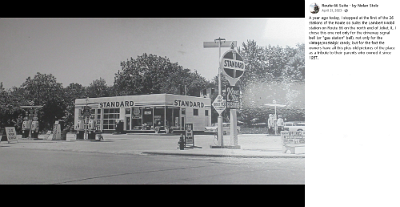 19xx Joliet - Lambert Mobil station