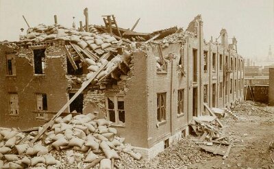 1896 St Louis- The great Cyclone - Wreck of Purina mills