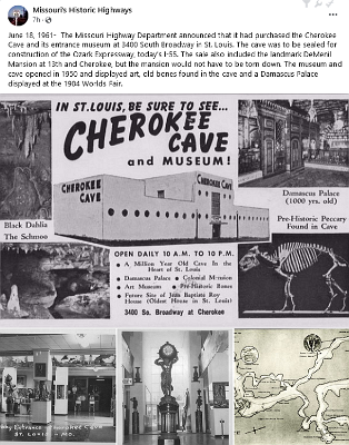 19xx St. Louis - Cherokee Cave