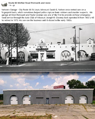 19xx St. Louis - Nelson's garage