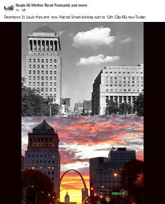 19xx St. Louis downtown