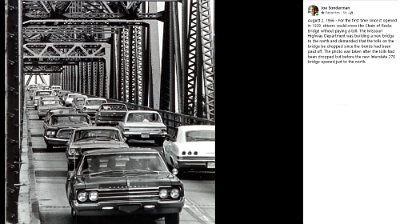 19xx St. Louis - Chain of Rocks bridge