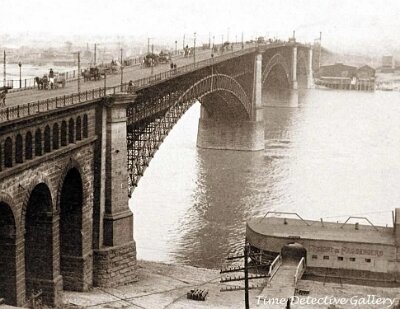 1890 St. Louis - Eads bridge