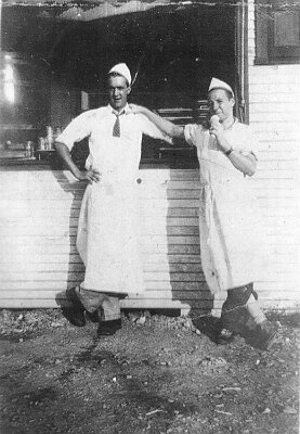 19xx Ted Drews - Ted on the left