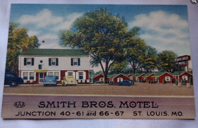 1945 St Louis - Smith Bros motel