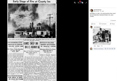 19xx St. Louis - Red Coach Inn fire
