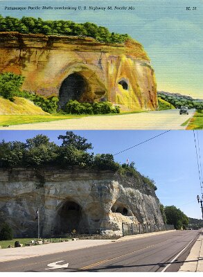 Then and now Pacific