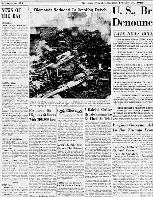1948-02-26 The Diamonds burned