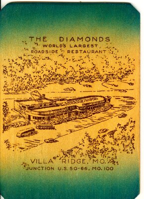 19xx The Diamonds (a wooden postcard) by Joe SOnderman