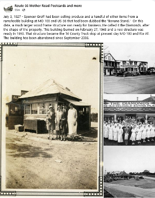 19xx The banana stand (before it became the Diamonds)