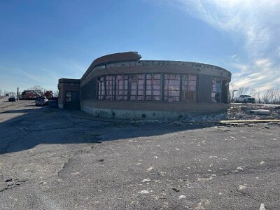 2025-03-15 Diamonds restaurant tornado damage by Joe Sonderman 1