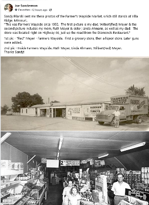 1952 Villa Ridge - Farmer's Wayside Market