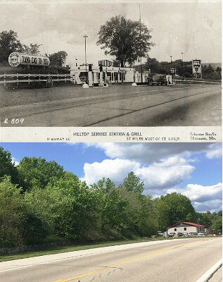 19xx Villa Ridge - Hilltop service station 1