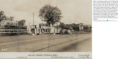 19xx Villa Ridge - Hilltop service station and grill