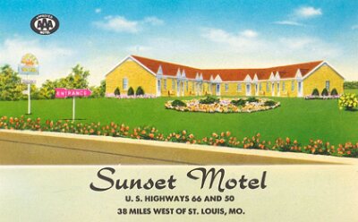 19xx Villa Rudge - Sunnset motel by James Seelen