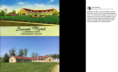 Then and now Gray Summit - Sunset motel