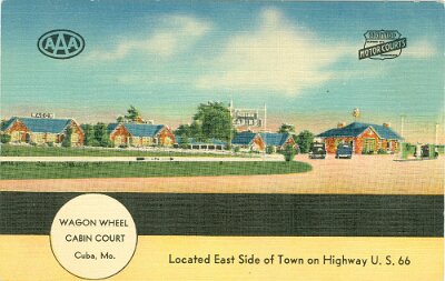 19xx Cuba - Wagon Wheel motel (1)