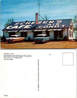 19xx St James- Scherer's cafe