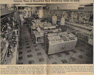 1957-05-31 Rolla - Bennett Hardware, 602-A N. Elm St., Rolla Daily News (2)