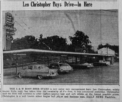 1960-07 Rolla - A and W root beer stand