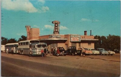 1966 Rolla - Waterman's cafetaria and Greyhound Bus Depot