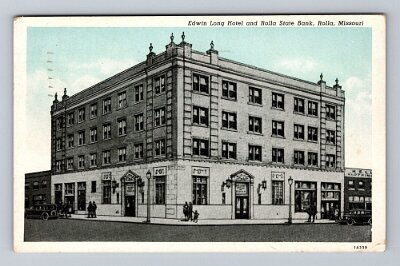 1917 Rolla - Edwin Long hotel