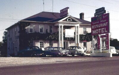1958-07 Rolla - The Colonial Village Motel and restaurant located on old hwy 66 and hwy 63 by Scott Sargent