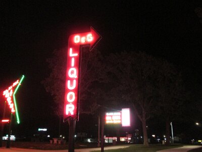 George M Reed roadside park aka Neon Park