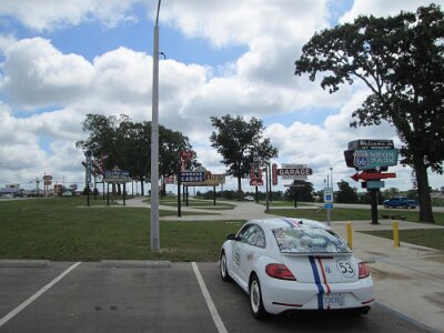 George M Reed roadside park aka Neon Park