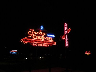 George M Reed roadside park aka Neon Park