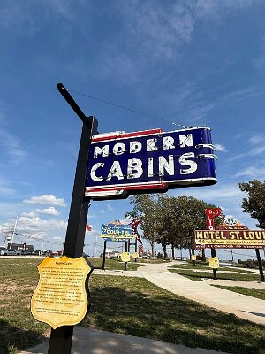 George M Reed roadside park aka Neon Park