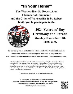 2024-11-11 Waynesville veteran's day