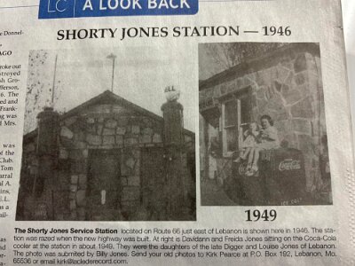 1949 Lebanon - Shorty Jones station