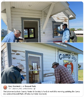 2024-04 Lebanon - Camp Joy cabin in Boswell park