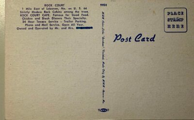 19xx Lebanon - Rock Court postcard (2)
