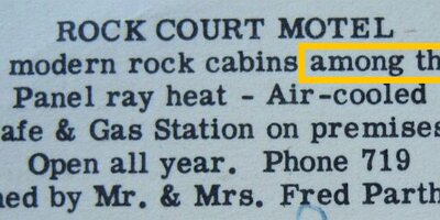 19xx Lebanon - Rock Court motel (next door to the Munger Moss) 2