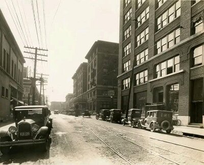 192x Springfield mo - Woodruff building and the Colonial hotel