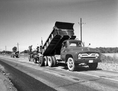 1955 Springfield mo - Route66 construction 2