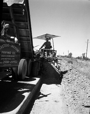 1955 Springfield mo - Route66 construction 4