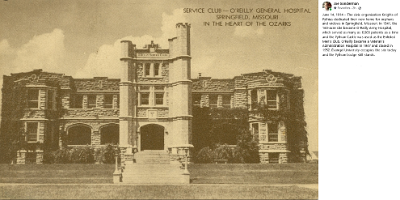 19xx Springfield MO - O'Reilly general hospital