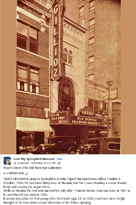 19xx Springfield mo - Gillioz theatre