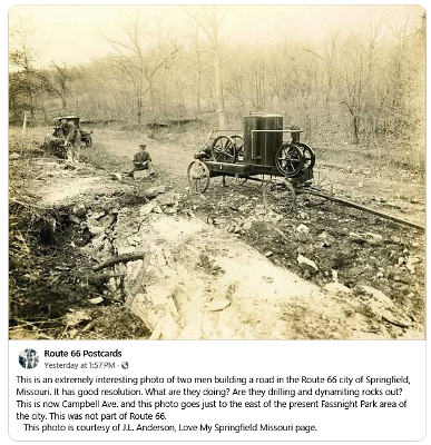 19xx Springfield mo - Road building