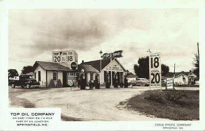 19xx Springfield mo - Top Oil company