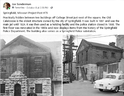 19xx Springfield mo - the Old Calaboose (jail)