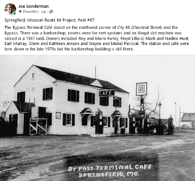 19xx Sprinfield mo - Bypass Terminal cafe