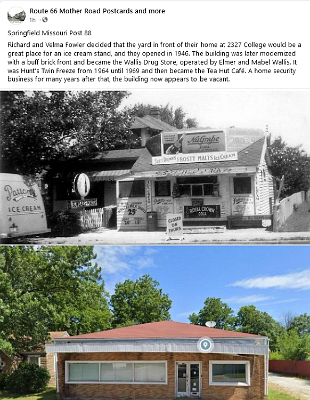 19xx Springfield mo - Fowler's icecream