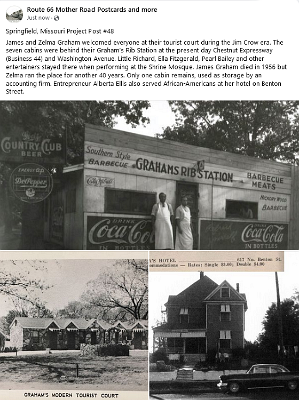 19xx Springfield mo - Graham's Rib station and tourist court (1)