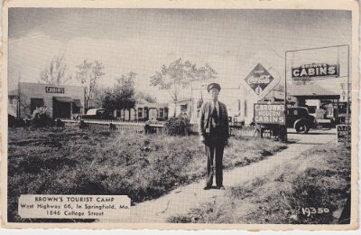 19xx Springfield, MO - Brown's tourist camp