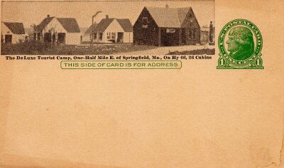 19xx Springfield mo - Floyd Pamplin’s De Luxe Courts 1