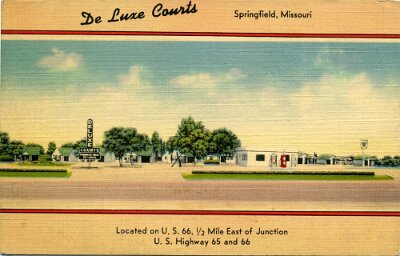19xx Springfield mo - Floyd Pamplin’s De Luxe Courts 3